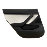 TESLA MODEL 3  DOOR TRIM, REAR LEFT HAND, ASY, PREM WHITE 1090413-02-M